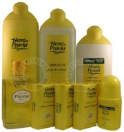 Heno de Pravia products such as cologne, soap, lotion, deodorant and more