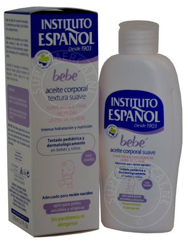 Instituto Espanol Bebe Aceite Corporal baby oil support good skin care and is very affordable at the same time