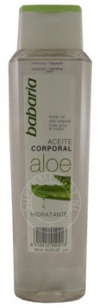 Discover the good effect of Babaria Aceite Corporal Aloe Vera Body Oil from Spain
