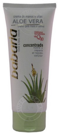 Babaria Crema de Manos Concentrada Aloe Vera 100ml Hand Cream is a concentrated hand cream from Spain