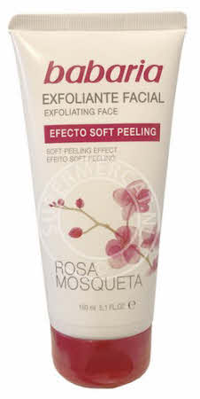 Babaria Exfoliante Facial Rosa Mosqueta facial scrub from Spain