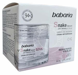 Babaria Crema Antiarrugas Veneno Serpiente anti-wrinkle cream 8410412100366