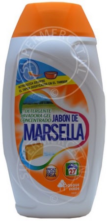 This special Bosque Verde Detergente Lavadora Gel Concentrado Jabon de Marsella detergent can only be used with the special dosing cap