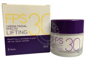 Deliplus Crema Facial Efecto Lifting FPS30 Face Cream protects and improves at the same time