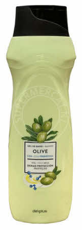 Deliplus Gel de Bano Oliva Hidratante Bath & Shower Gel offers protection and skin care at the same time