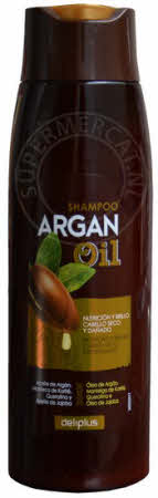 Deliplus Shampoo Argan Oil con Keratina y Jojoba comes straight from Spain in the well-known bottle