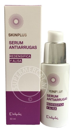 Deliplus Skinplus Serum Antiarrugas Redensifica y Alisa reduces wrinkels and line caused by expression
