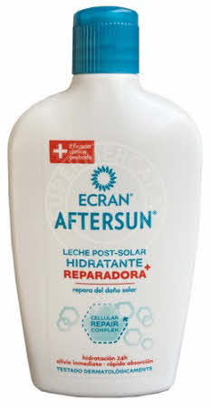 Ecran Aftersun Leche Calmante Hidratante comes in this extra large bottle of 400ml and is well known in Spain