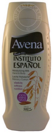 Instituto Espanol Leche Hidratante Avena is a special body lotion with oatmeal