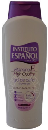 Experience the Spanish scent of Instituto Espanol Gel de Bano Vitamina E bath & shower gel