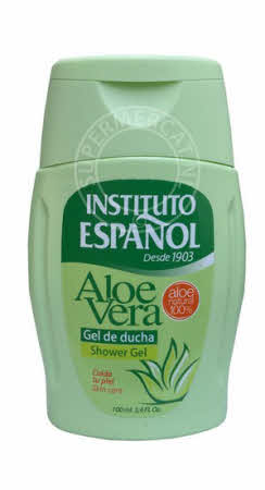 Instituto Espanol Gel de Ducha Hidratante Aloe Vera TRAVELSIZE bath and shower gel