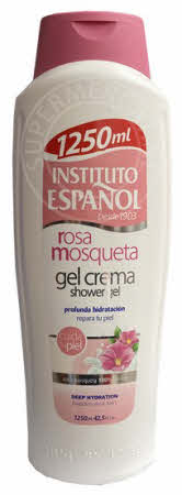 Instituto Espanol Gel Crema Ducha Rosa Mosqueta 1250ml Bath & Shower Gel