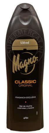 Magno Classic Gel de Ducha is a Spanish bath & shower gel with an authentic and classic Spanish scent, unique in the world