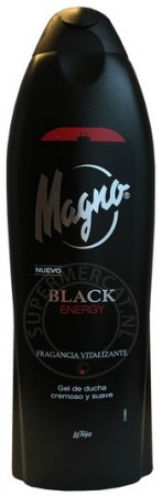 Magno Black Energy Gel de Ducha bath & shower Gel is a limited edition and comes straight from Spain
