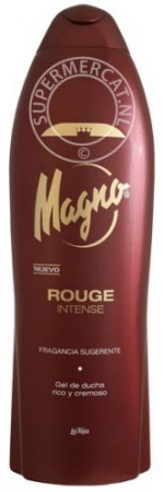Magno Rouge Intense Gel de Ducha Fragancia Sugerente bath & shower gel with with an unmistakable and seductive Spanish fragrance.