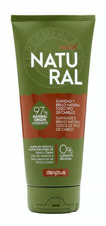 Deliplus Mascarilla Natural 97% Origen Natural 200ml (hair mask)