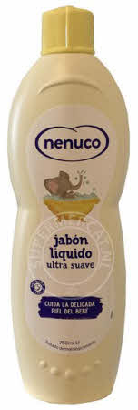 The soft and Spanish touch of Nenuco Jabon Liquido Ultra Suave with Aloe Vera bath & shower gel