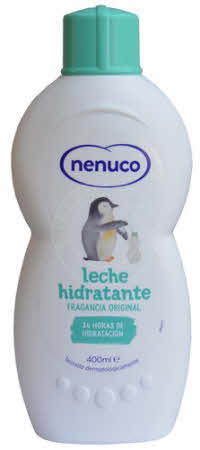 For good protection and skin care use Nenuco Leche Hidratante 400ml body milk / lotion