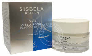 Sisbela Cuello Escote Reafirmante Nutritiva cream can be used for the neck and décolleté